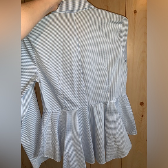 Forever 21 -contemporary-blue stripe -medium - Picture 7 of 11